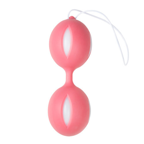 Easytoys Geisha Collection Wiggle Duo Kegel Ball - pink/weiß Easytoys Geisha Collection Wiggle Duo Kegel Ball - pink/weiß