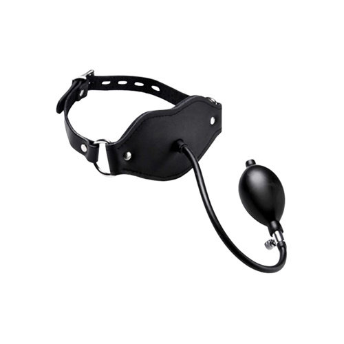 Master Series Silencer Inflatable Locking Silicone Penis Gag Master Series Silencer Inflatable Locking Silicone Penis Gag
