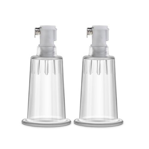 Temptasia Temptasia - Nippel-Pump-Zylinder - 2er Set (2,5 cm Durchmesser) - Durchsich Temptasia Temptasia - Nippel-Pump-Zylinder - 2er Set (2,5 cm Durchmesser) - Durchsich