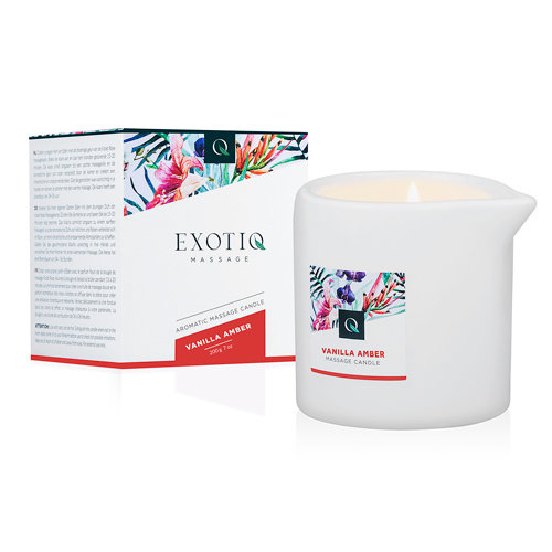 Exotiq Exotiq Massagekerze Vanilla Amber - 200g Exotiq Exotiq Massagekerze Vanilla Amber - 200g
