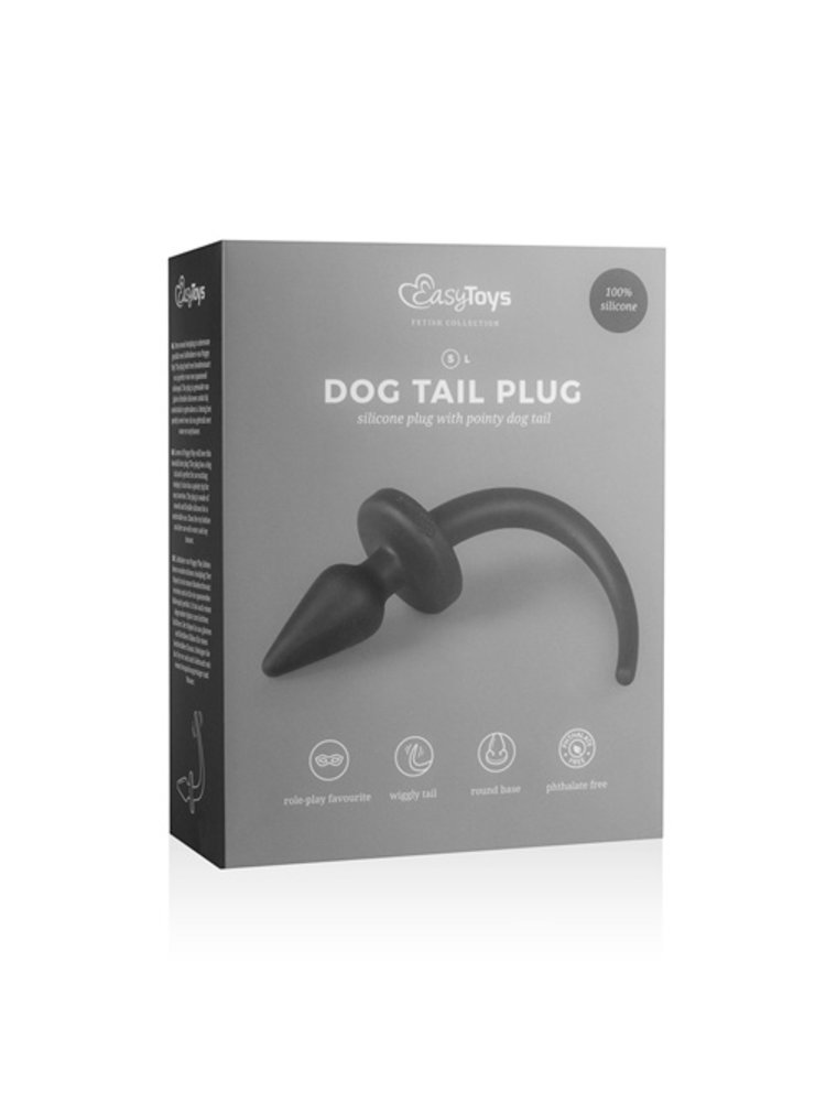 Easytoys Fetish Collection Dog Tail Plug Pointy - Klein