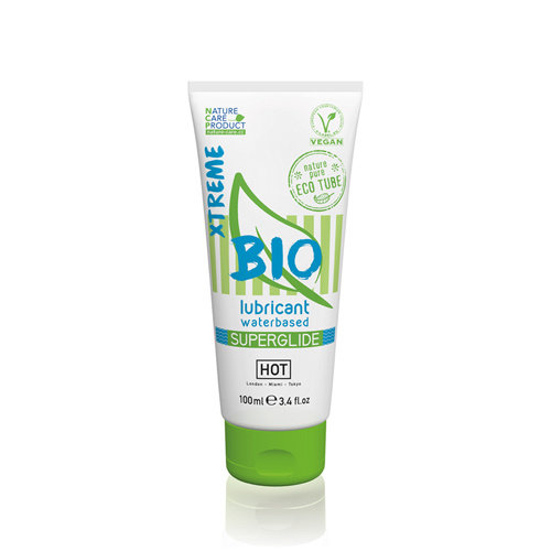 HOT Bio AQUA BIO Superglide Xtreme Gleitmittel auf Wasserbasis - 100 ml HOT Bio AQUA BIO Superglide Xtreme Gleitmittel auf Wasserbasis - 100 ml