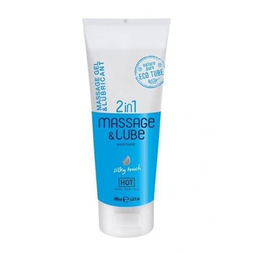 HOT 2 in 1 Heißes Massagegel und Gleitmittel - Silky Touch HOT 2 in 1 Heißes Massagegel und Gleitmittel - Silky Touch