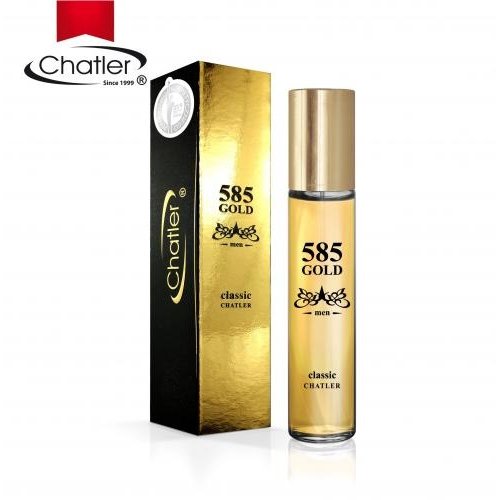 Chatler Eau de Parfum Classic Gold For Men Parfüm - Aufsteller mit 6 x 30ml Chatler Eau de Parfum Classic Gold For Men Parfüm - Aufsteller mit 6 x 30ml