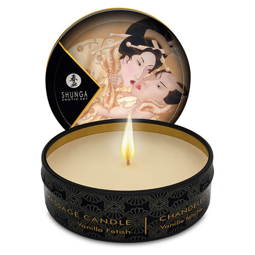 Shunga - Mini Massage Candle Vanilla Fetish 30 ml Shunga - Mini Massage Candle Vanilla Fetish 30 ml