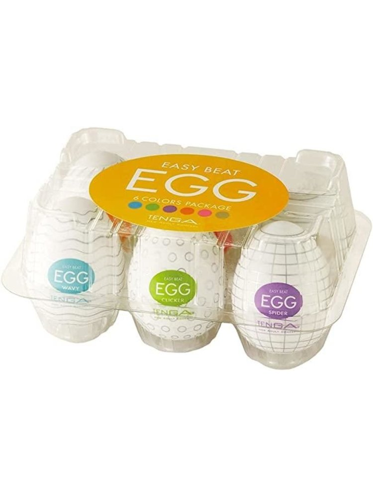 Tenga Masturbations Eier 6 Stück - Set