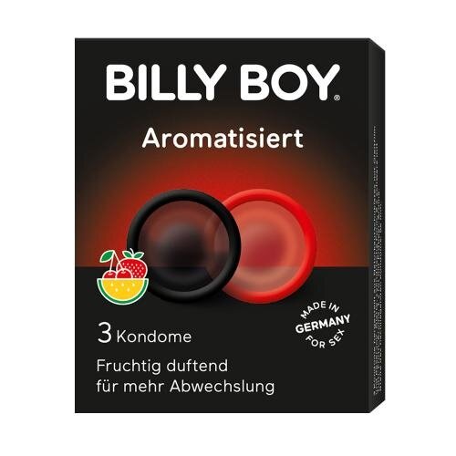 Billy Boy Billy Boy - Aromatisiert - 3 Kondome Billy Boy Billy Boy - Aromatisiert - 3 Kondome