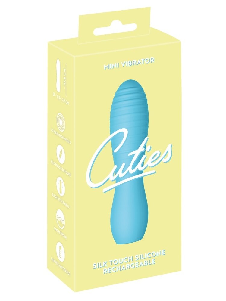 Cuties Cuties Mini Vibrator Blue 3.Ge