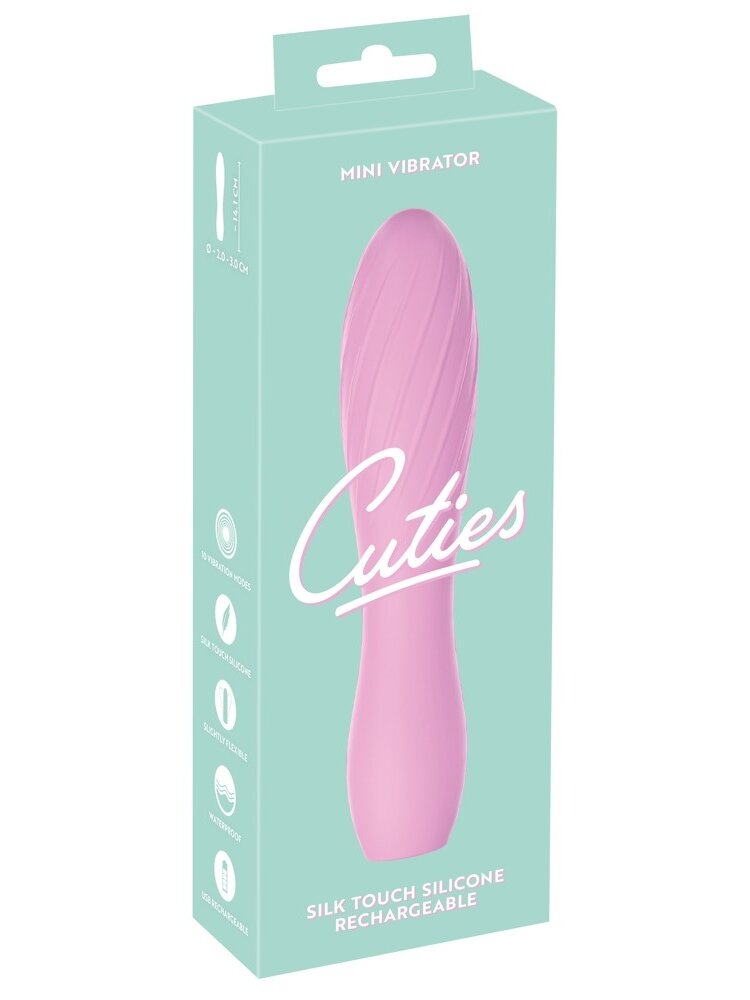 Cuties Cuties Mini Vibrator Rose 3.Ge