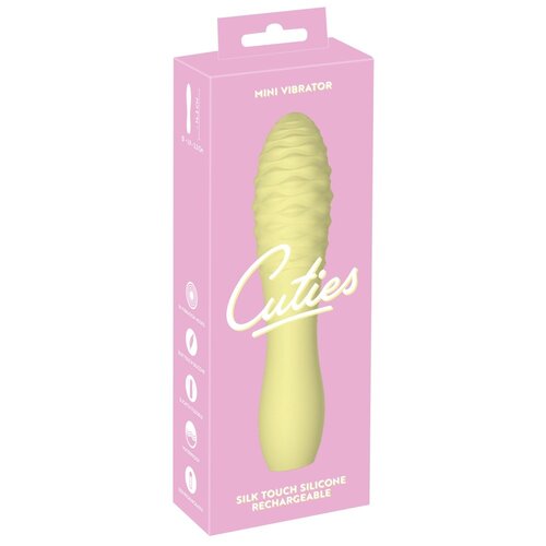 Cuties Cuties Mini Vibrator Yellow3.G