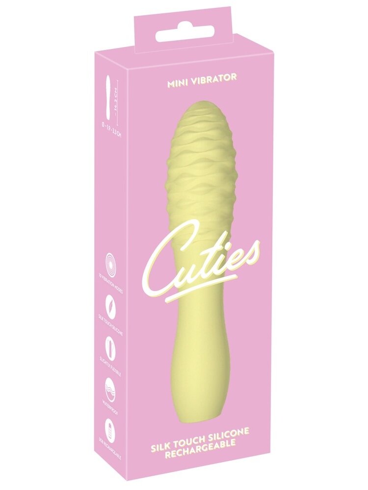 Cuties Cuties Mini Vibrator Yellow3.G