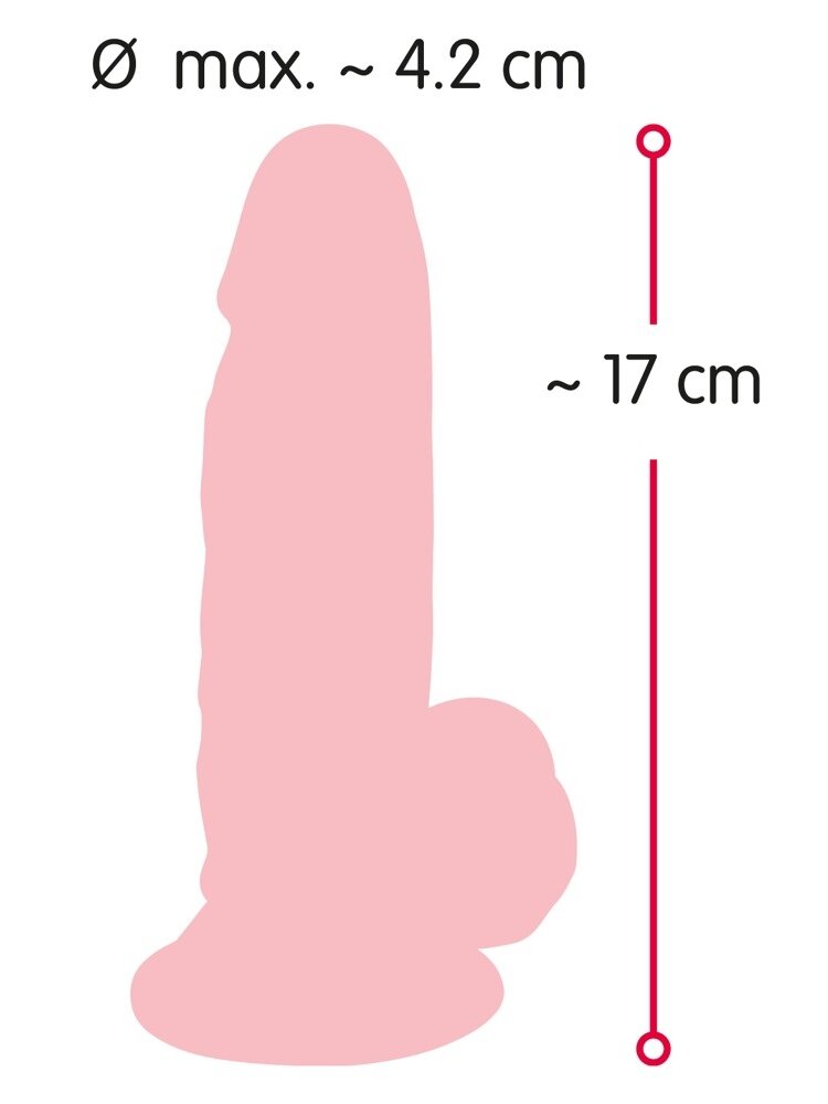 Nature Skin Nature Skin Small Dildo 17cm