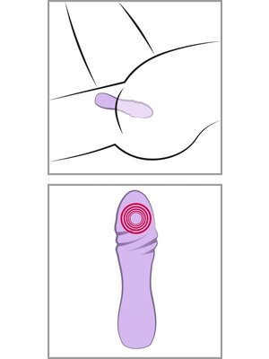 Cuties Cuties Mini Vibrator Purple 3.