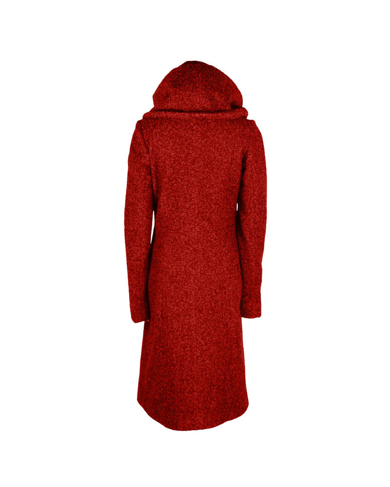 Only-M Jas Boucle Melange Rosso