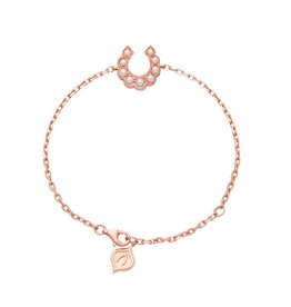 Luck At First Sight Bracelet in Rose Gold with Pearls