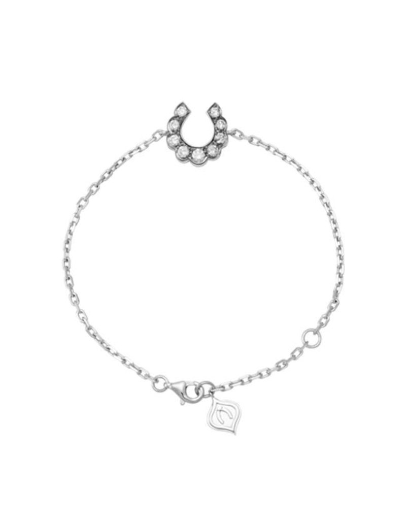 Luck At First Sight Bracelet in White Gold with Diamonds