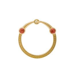 SHN Bit Knot Ring Red