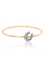 Luck At First Sight Bangle in Yellow Gold
