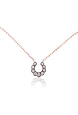 Luck At First Sight Diamond Horseshoe Pendant