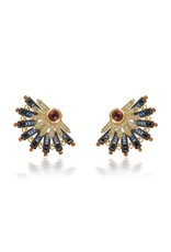 Shanhan 5-Way Earrings in Peacock