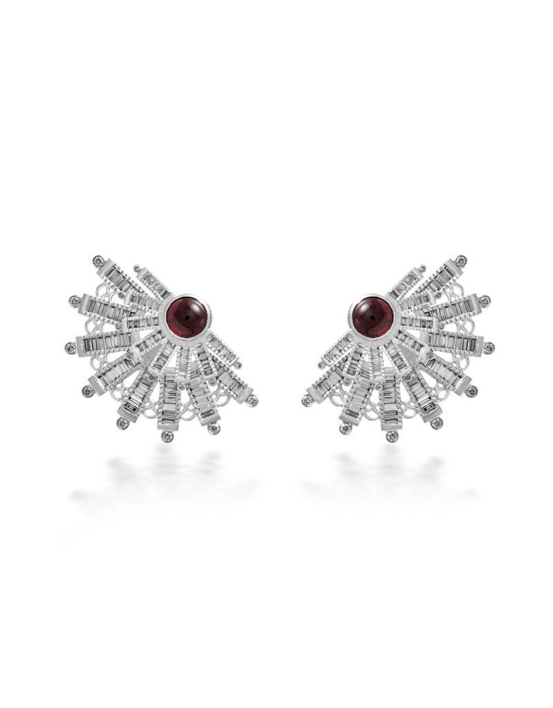 Shanhan 5-Way Earrings with Diamonds