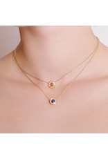 Shanhan Moon Necklace in Narcissus