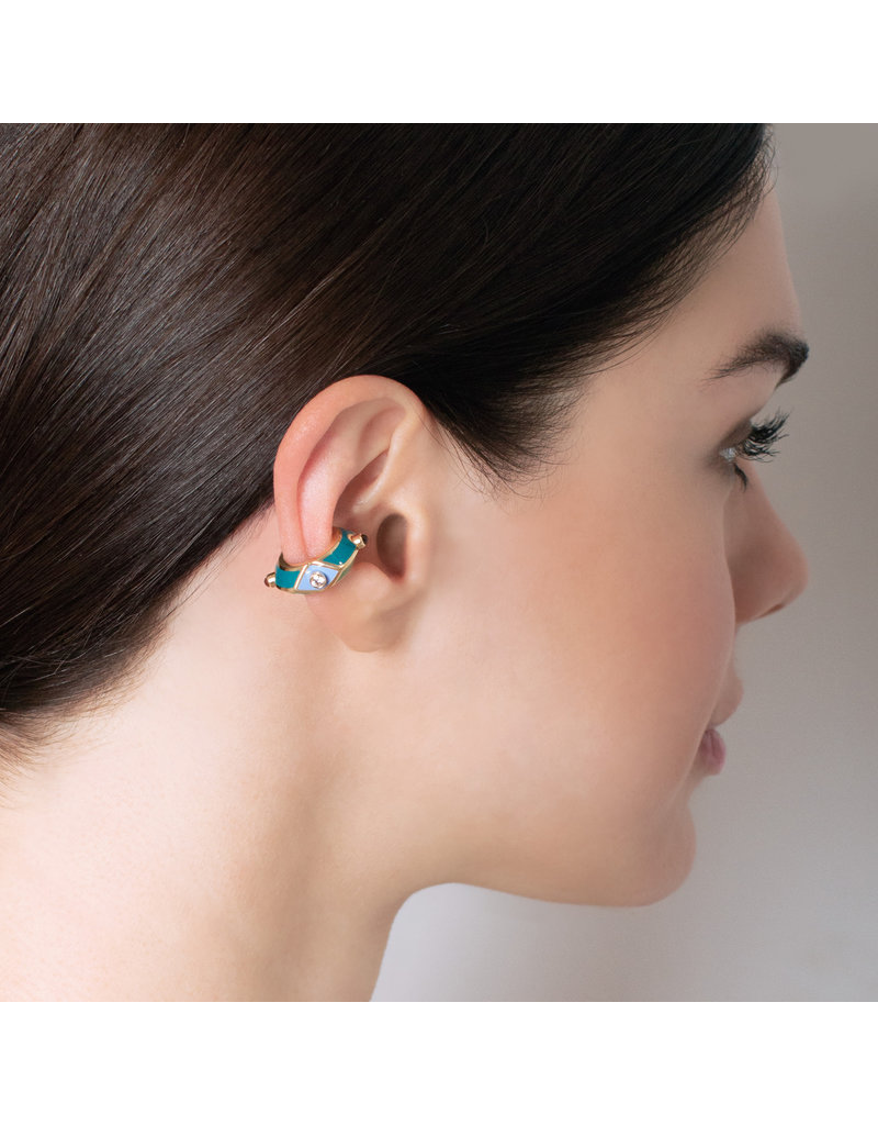 Calliope Harlequin Ear Cuff