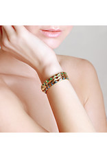 Calliope Carnival Bangle Yellow Gold in Tosca