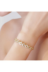 Shanhan Moon Bangle in Narcissus