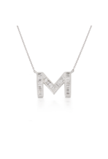 Spell My Love Necklace in Letter M