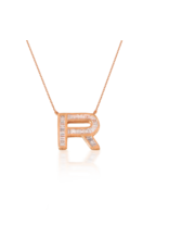 Spell My Love Necklace in Letter R