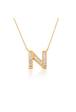 Spell My Love Necklace in Letter N