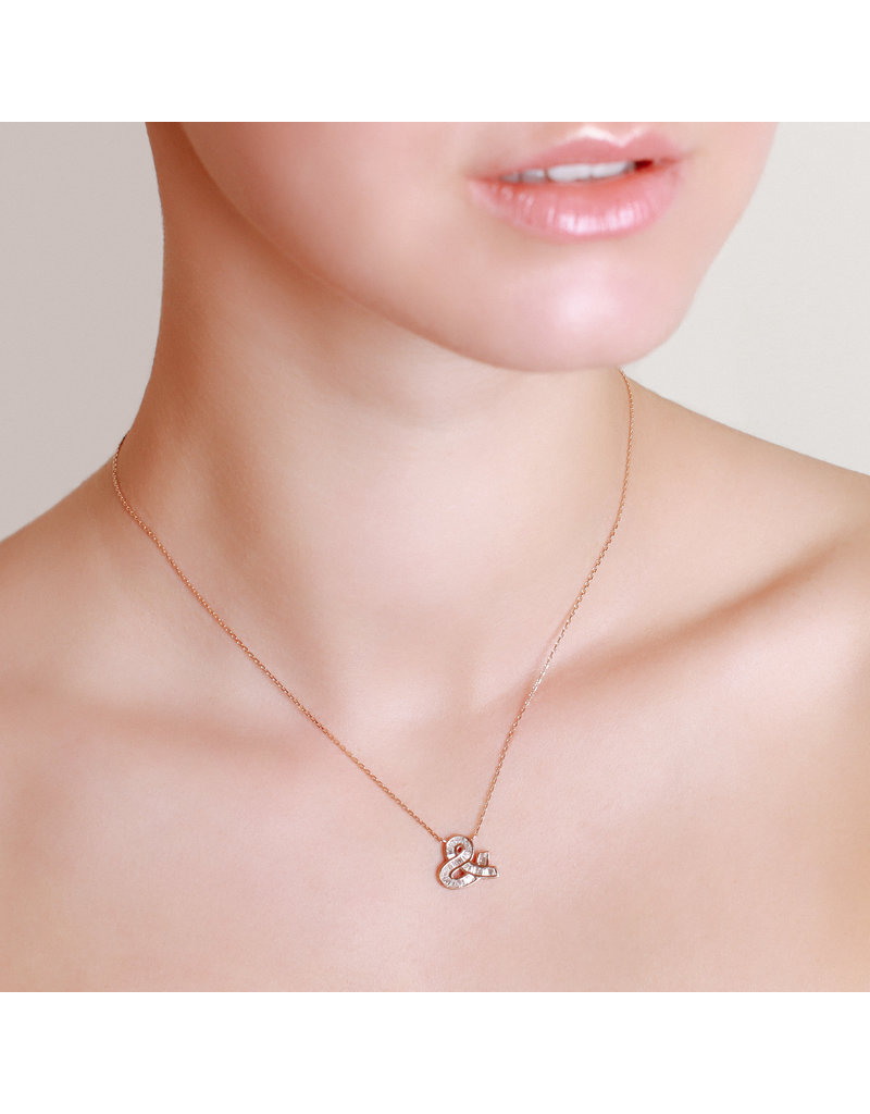 Spell My Love Necklace in & Shape