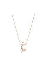 Spell My Love Necklace in Letter Kha