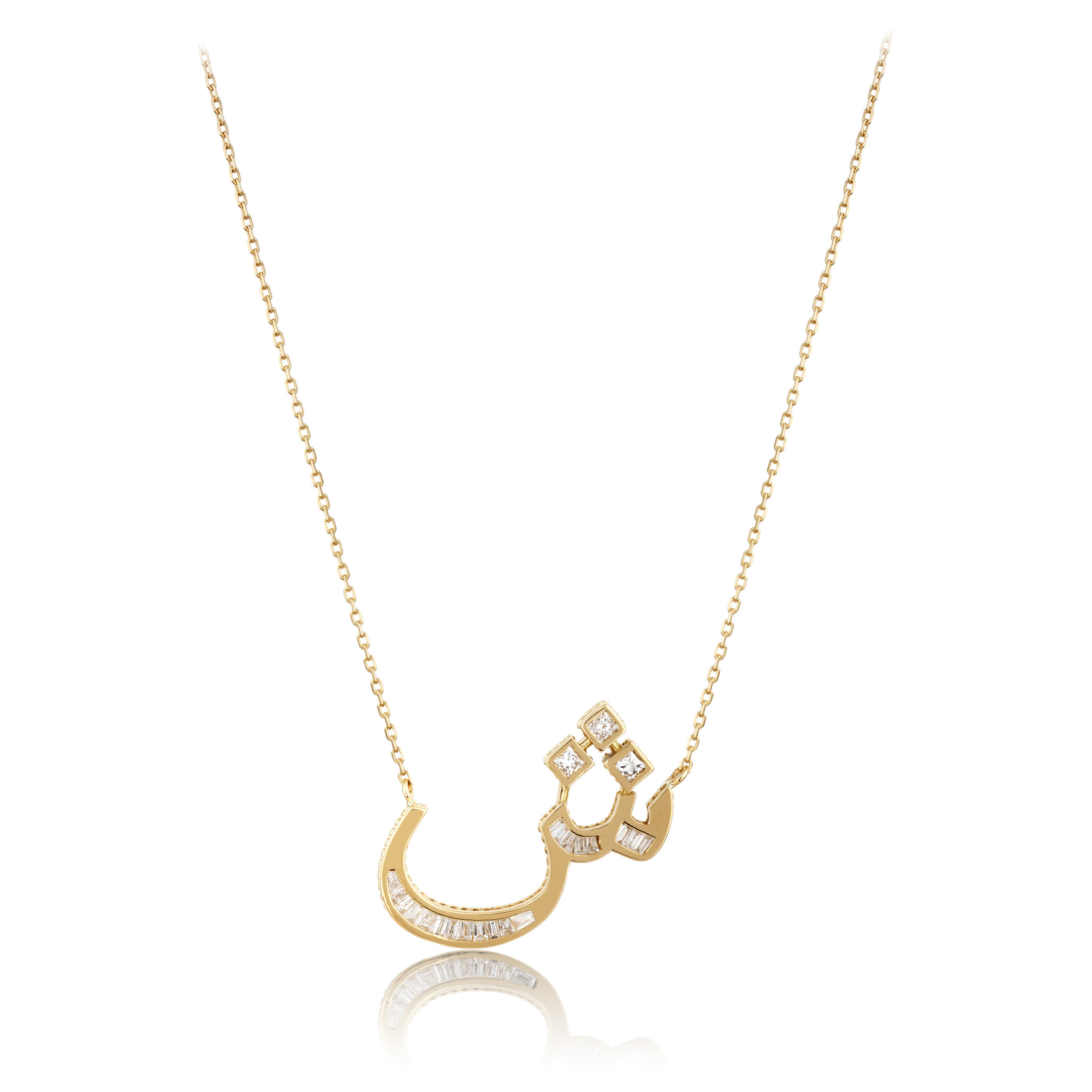 Spell My Love Pendant Letter Sheen 