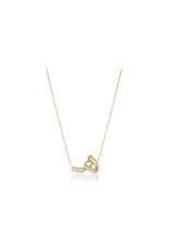 Spell My Love Necklace in Letter Ha