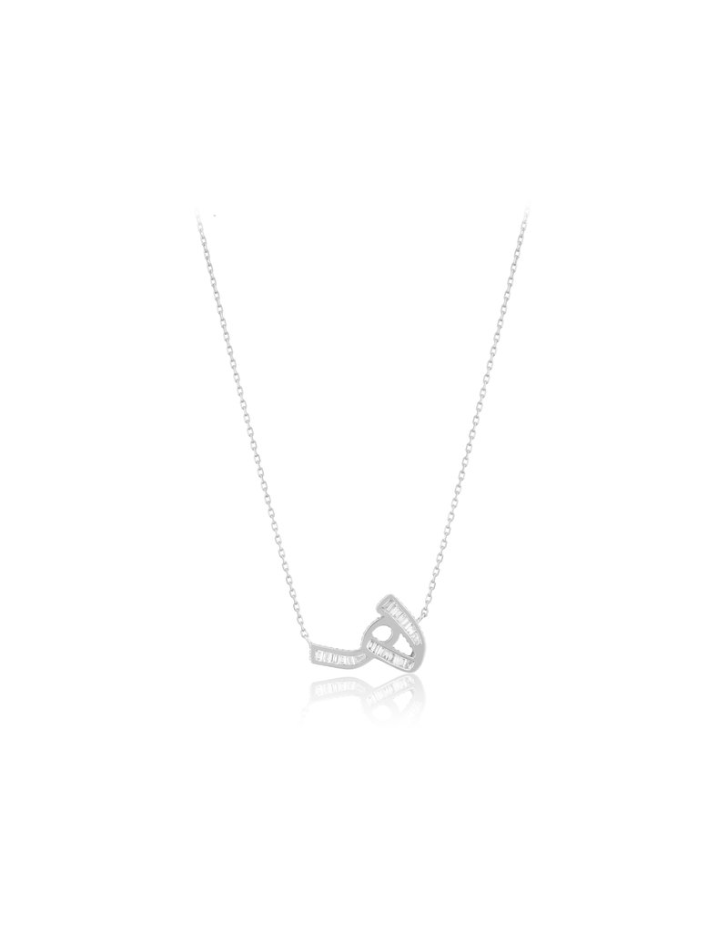 Spell My Love Necklace in Letter Ha