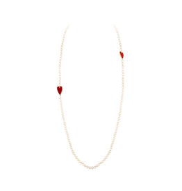 Calliope Heart Marreyah Pearl Necklace