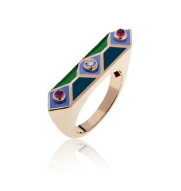 Calliope Harlequin Ring