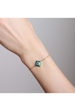 Calliope Harlequin Star Motif Bracelet