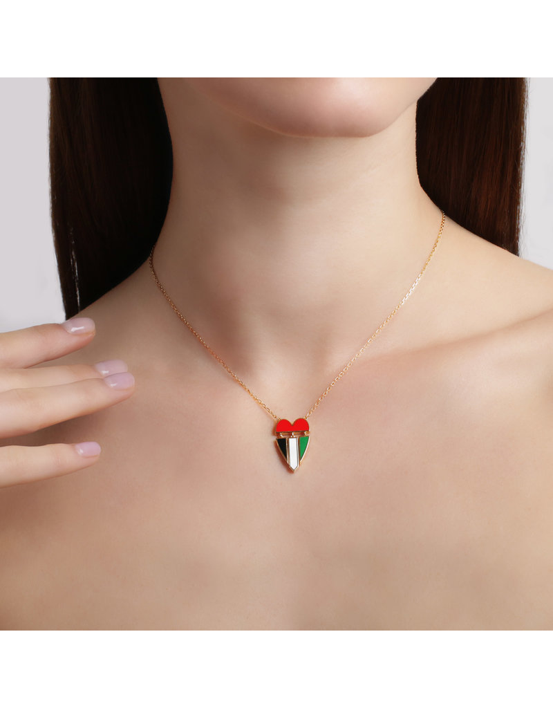 Emirati at Heart Necklace