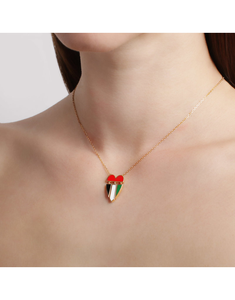 Emirati at Heart Necklace