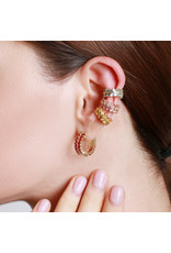 Shanhan Chevron Ear Cuff in Cherry Blossom