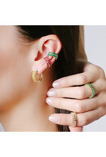 Shanhan Chevron Ear Cuff in Bonsai