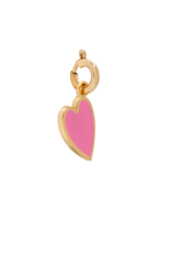 Calliope Mini Heart Charm in Pink