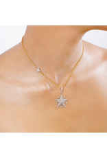 Starflake 2-Star MM Necklace