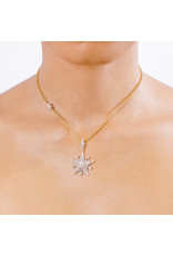 Starflake 2-Star MM Necklace