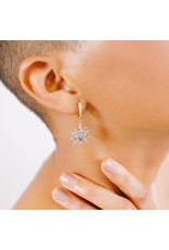 Starflake  1-Star Drop Dangle Earrings