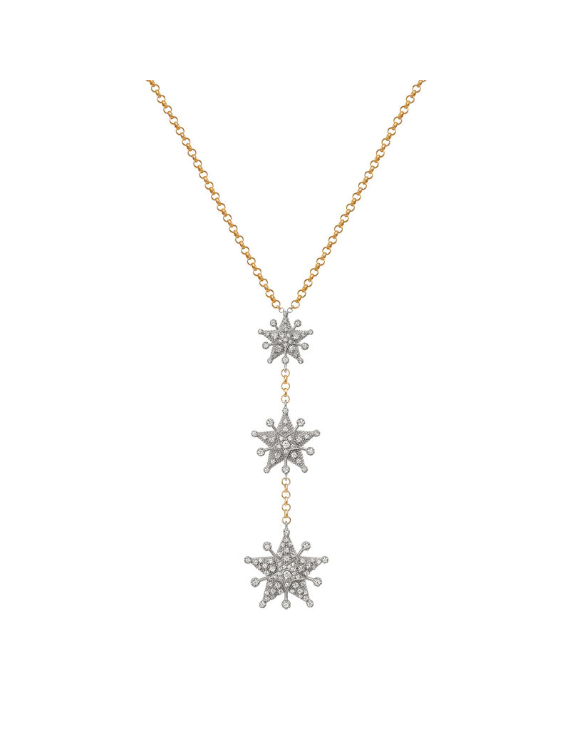 Starflake  3-Star GM Necklace