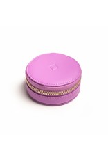 Round Travel Case in Pink